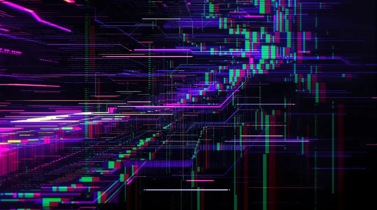 故障艺术视觉实验，赛博朋克感拉满 - 人人美剧